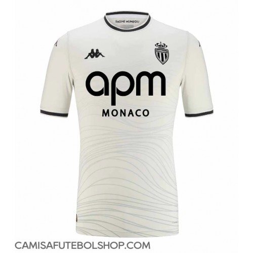 Camisa de time de futebol AS Monaco Replicas 3º Equipamento 2024-25 Manga Curta